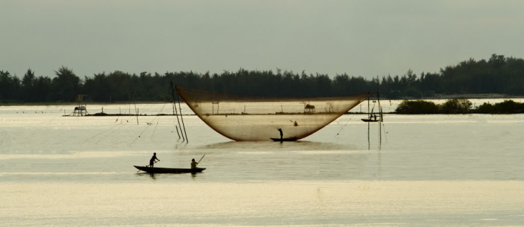 Chiều trên Phá Tam Giang - Huế