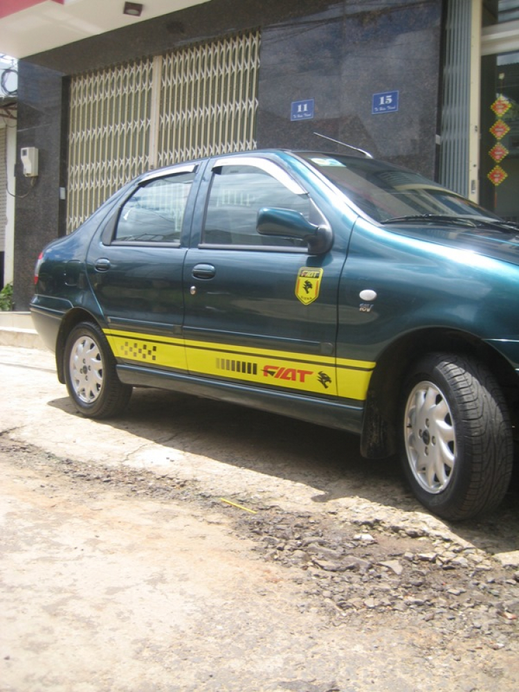 Làm đẹp cho Fiat Siena Làm đẹp cho Fiat Siena