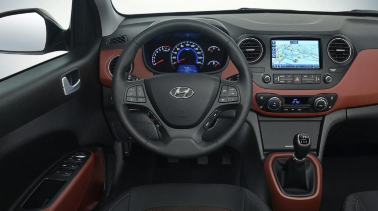 Thắc mắc về vô lăng của Hyundai i10 2017