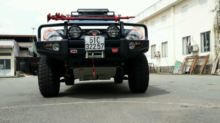 Mazda BT-50 AT độ hầm hố tại Sài Gòn