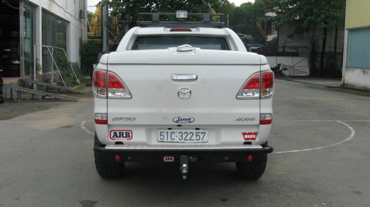 Mazda BT-50 AT độ hầm hố tại Sài Gòn