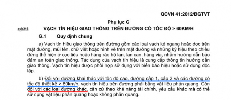 CÁC LOẠI VẠCH CẤM ( Vạch kẻ đường cấm trong hệ thống biển báo đường bộ)