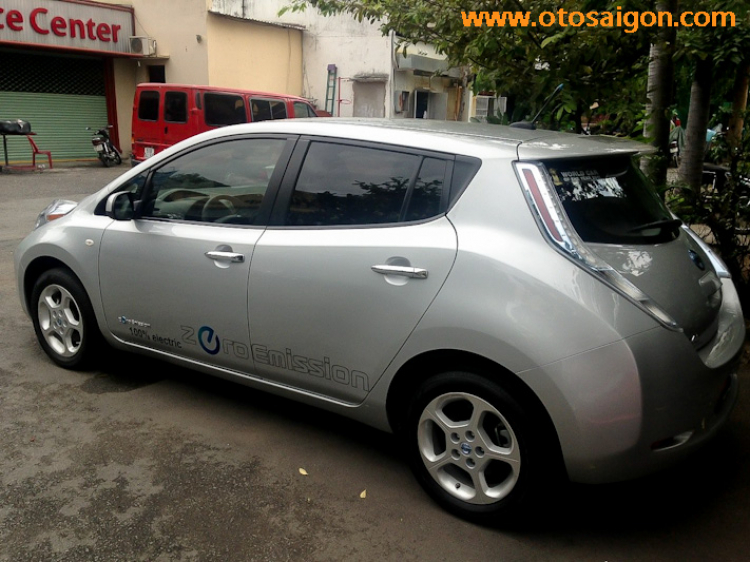 Xe điện Nissan Leaf đầu tiên có mặt tại Việt Nam