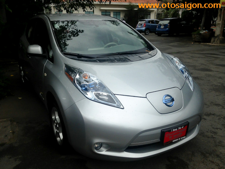 Xe điện Nissan Leaf đầu tiên có mặt tại Việt Nam