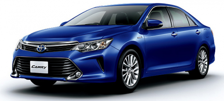 Toyota Camry hybrid facelift ra mắt tại Nhật Bản