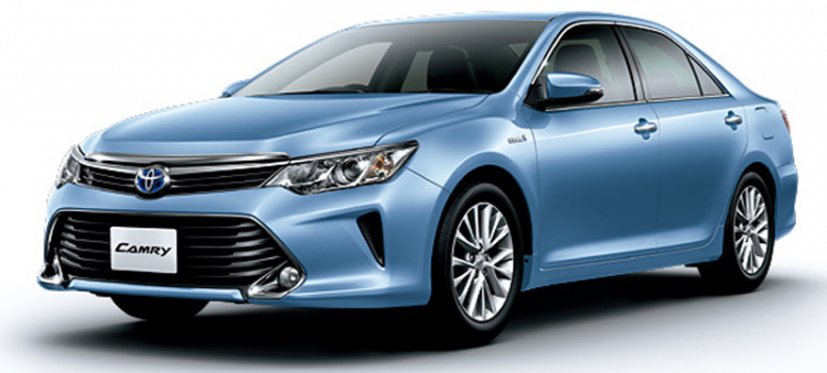 Toyota Camry hybrid facelift ra mắt tại Nhật Bản