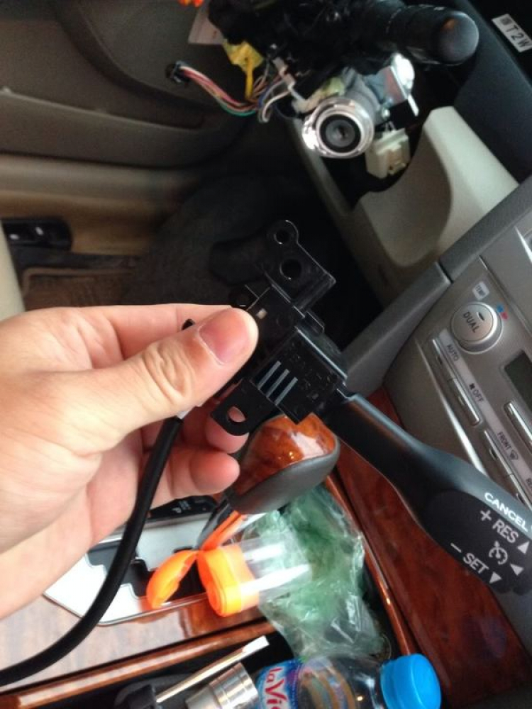 Độ thành công cruise control cho Camry Lẩu Dê :) Độ thành công cruise control cho Camry Lẩu Dê :)