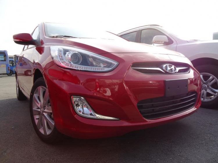 Xe Hyundai Accent 2014, Xe Hyundai Accent Hatchback 2014 mới đây.