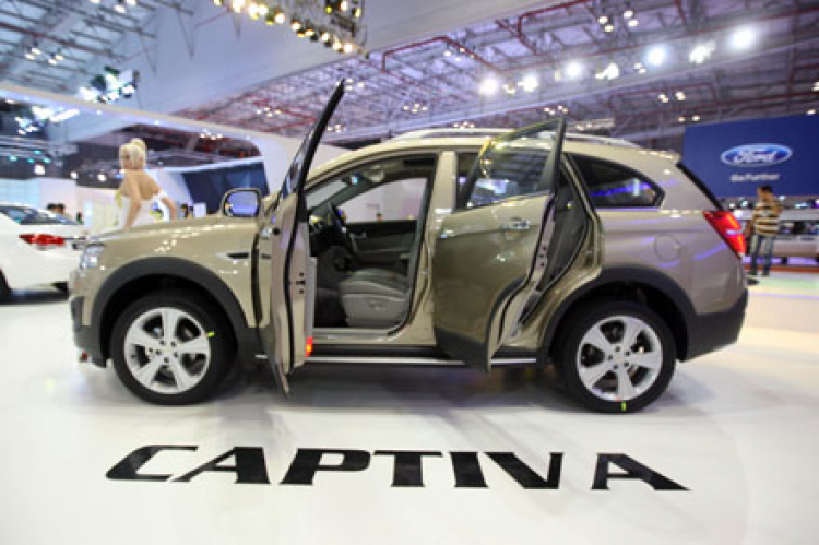 GM Việt Nam mang Captiva mới tới triển lãm VMS 2013 GM Việt Nam mang Captiva mới tới triển lãm VMS 2013