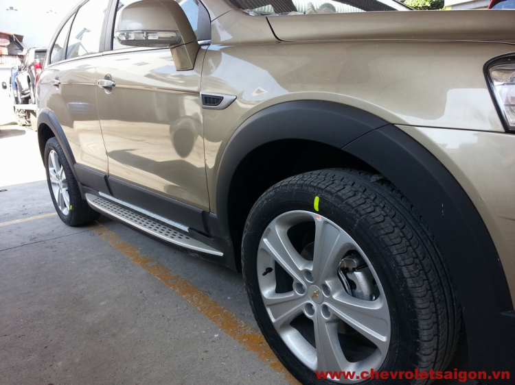 Chevrolet Captiva 2013 mới được chính thức ra mắt tại Vietnam Motor Show 2013