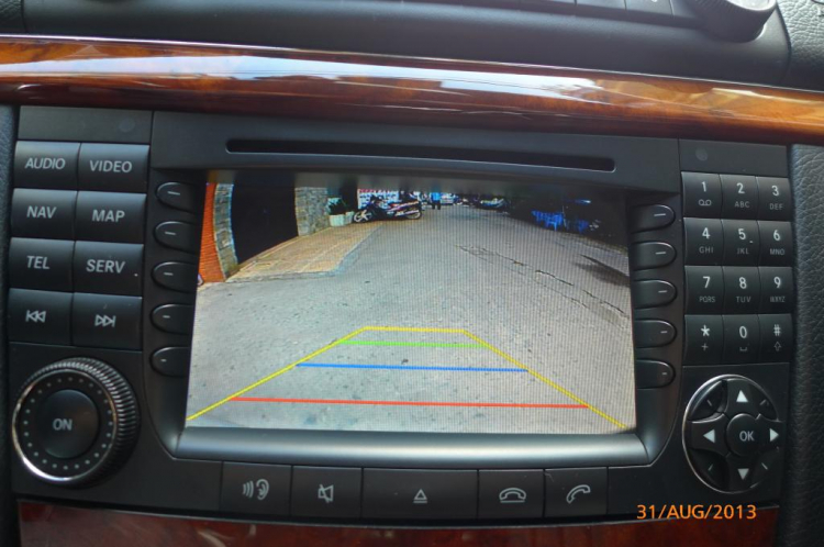 DVD head unit cho E200K 2008 W211