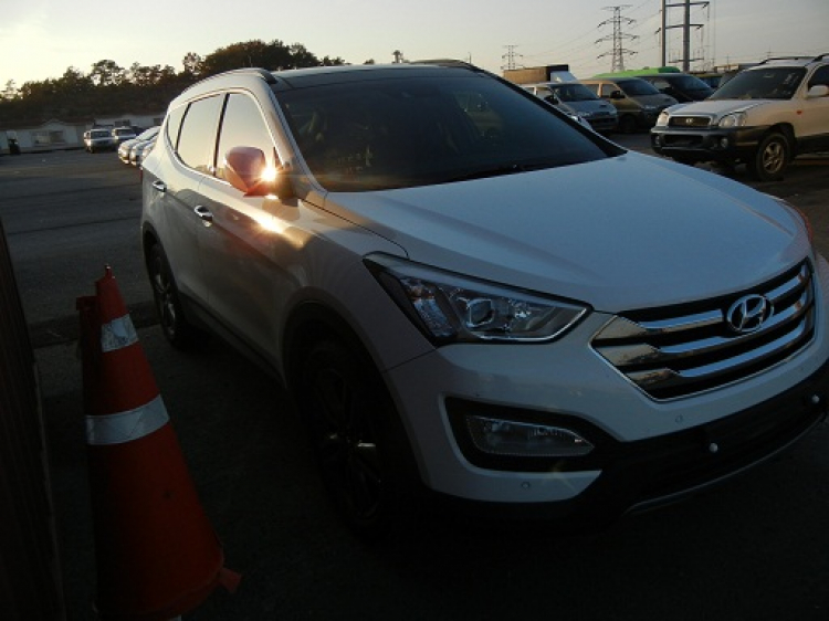 Hình ảnh Hyundai Santafe 2013 full option