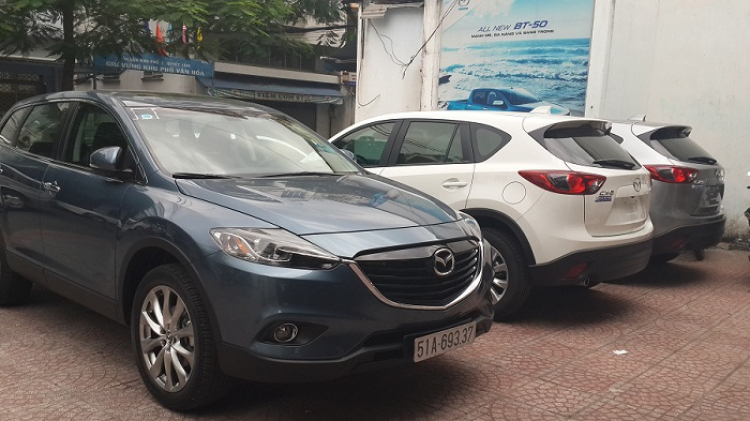 Mazda CX9 - Màu hoàn toàn mới!