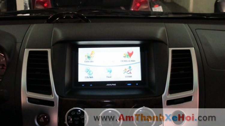 GPS cho Pajero Sport