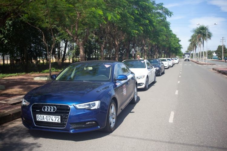 Ảnh hành trình Audi Roadshow 2013