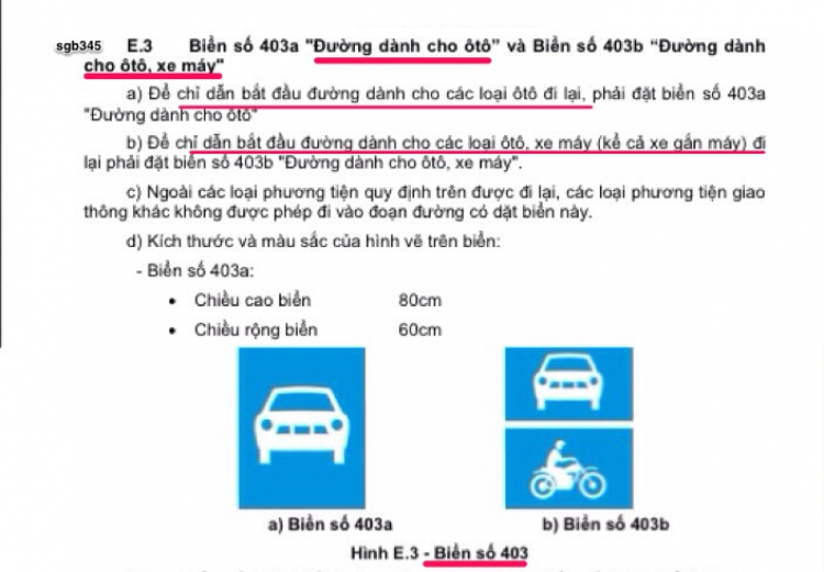 Rất khó để phạm lỗi "đi không đúng phần đường, làn đường quy định"