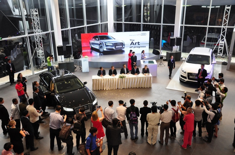 Audi Việt Nam mở rộng thị trường sang Campuchia