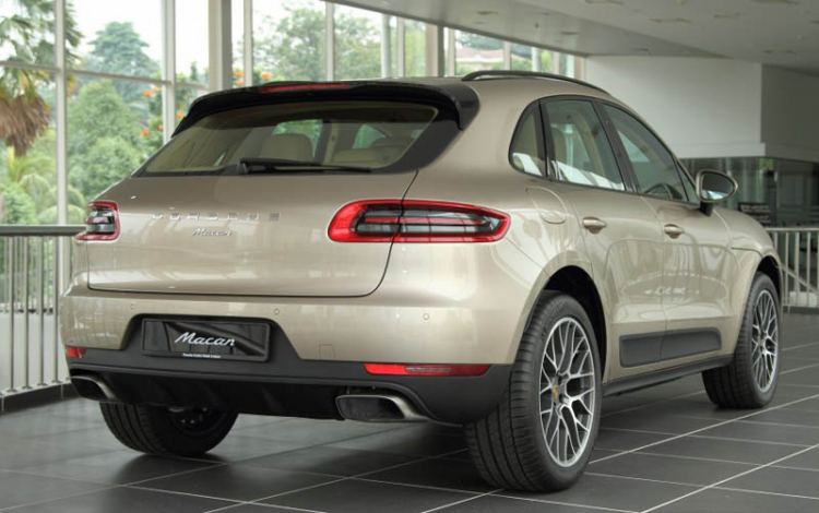 Cận cảnh chi tiết Porsche Macan sắp trình làng Việt Nam