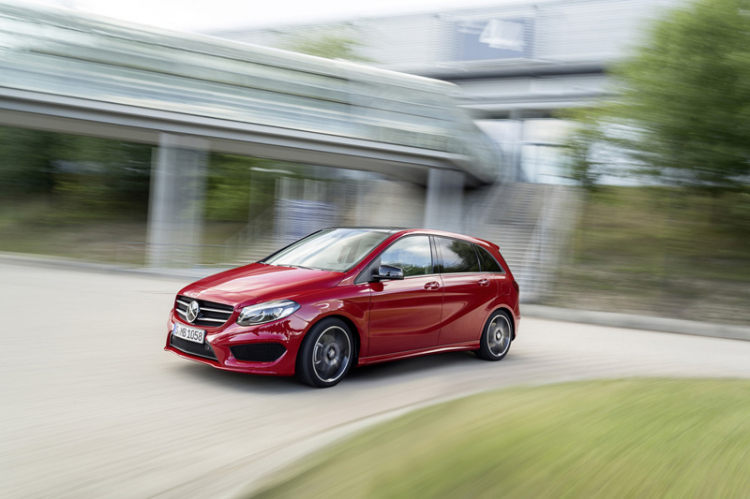 Mercedes-Benz sắp ra mắt B-Class facelift tại Paris Motor Show 2014