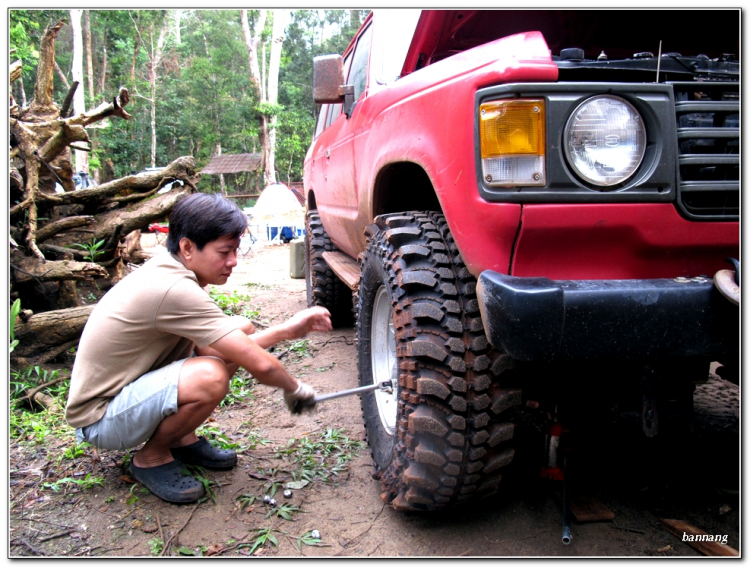 [Hình ảnh] du lịch thác 7 tầng của anh em offroad