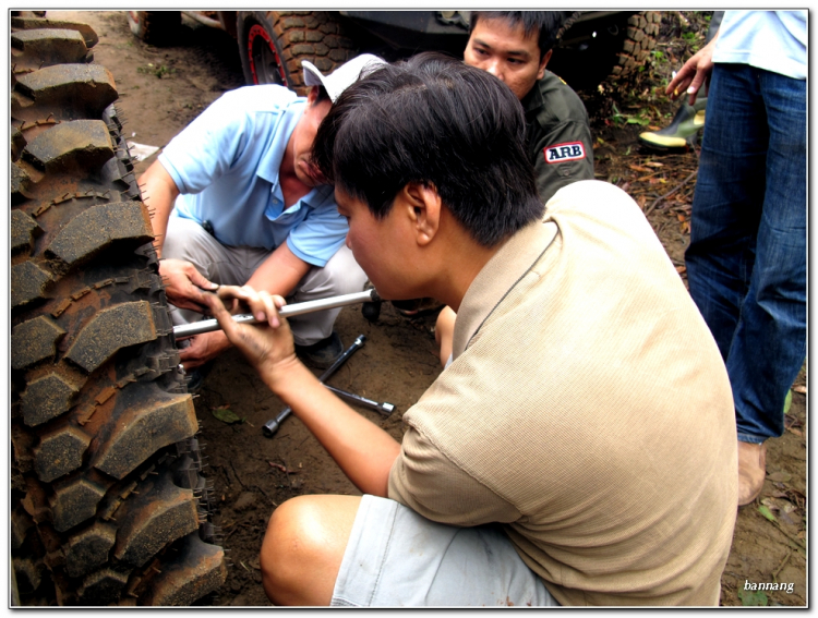 [Hình ảnh] du lịch thác 7 tầng của anh em offroad