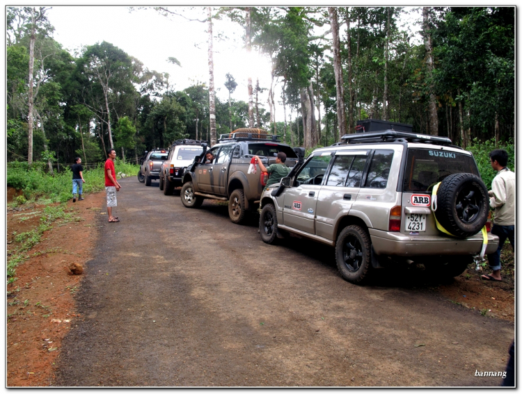 [Hình ảnh] du lịch thác 7 tầng của anh em offroad