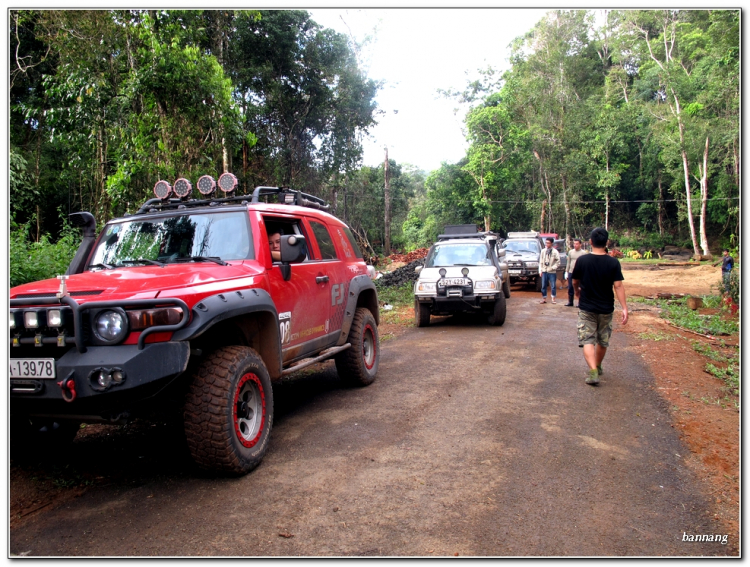 [Hình ảnh] du lịch thác 7 tầng của anh em offroad