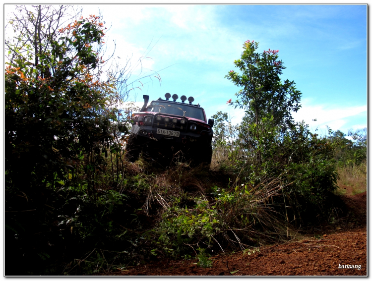 [Hình ảnh] du lịch thác 7 tầng của anh em offroad