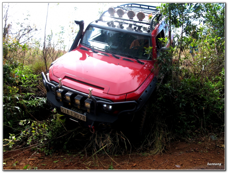 [Hình ảnh] du lịch thác 7 tầng của anh em offroad