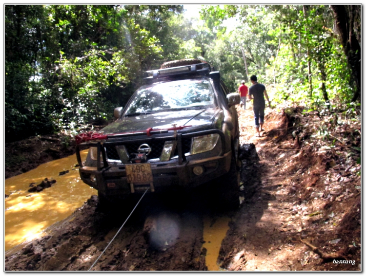 [Hình ảnh] du lịch thác 7 tầng của anh em offroad