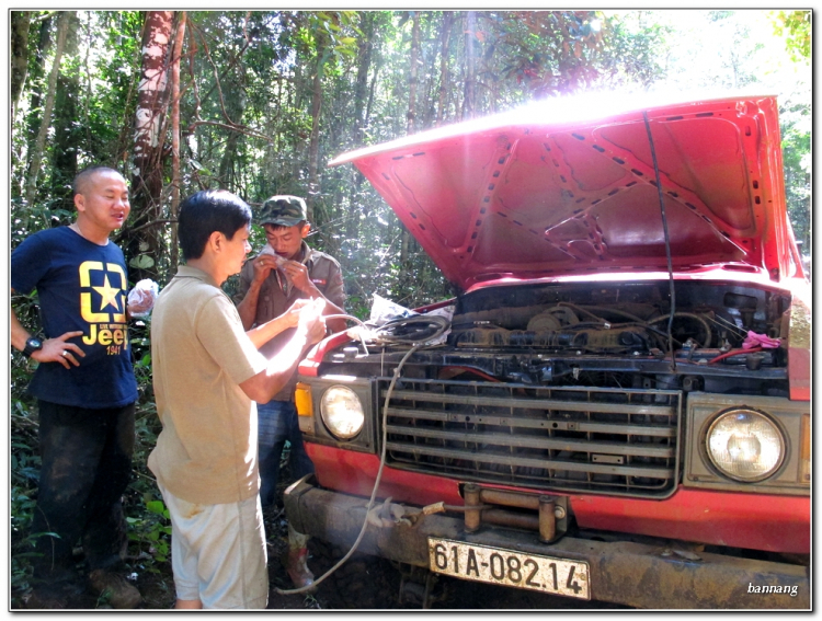 [Hình ảnh] du lịch thác 7 tầng của anh em offroad