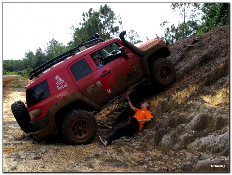 [Hình ảnh] du lịch thác 7 tầng của anh em offroad