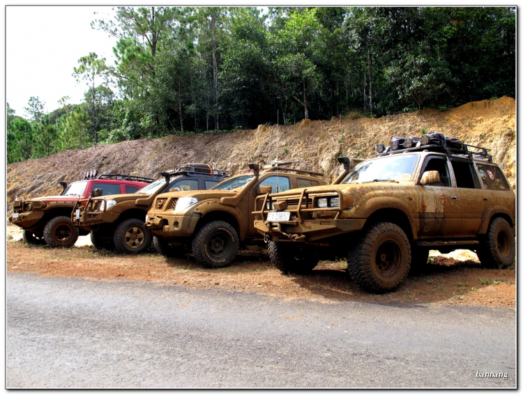 [Hình ảnh] du lịch thác 7 tầng của anh em offroad