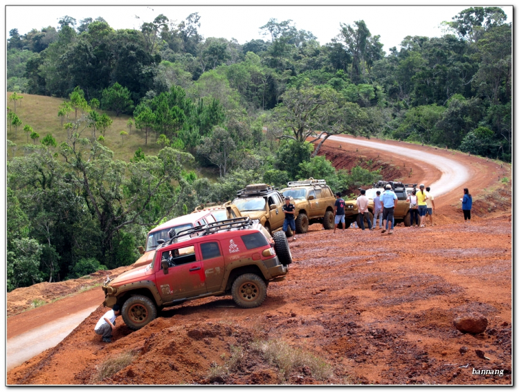 [Hình ảnh] du lịch thác 7 tầng của anh em offroad