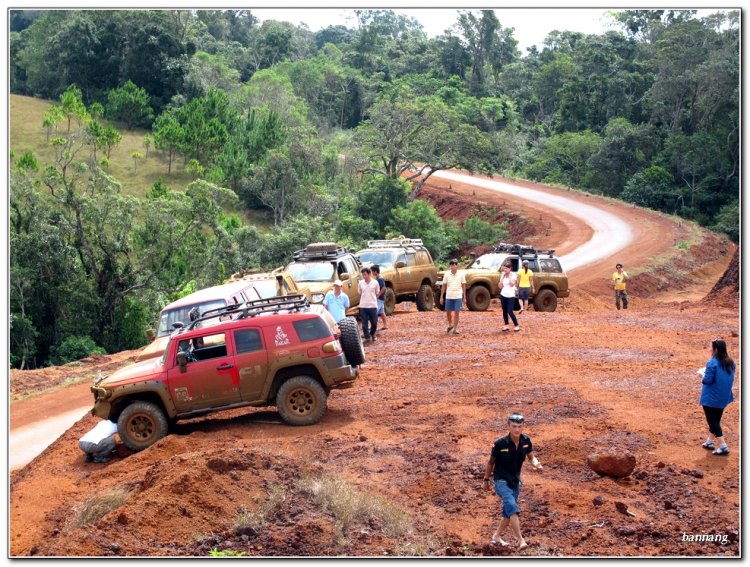 [Hình ảnh] du lịch thác 7 tầng của anh em offroad