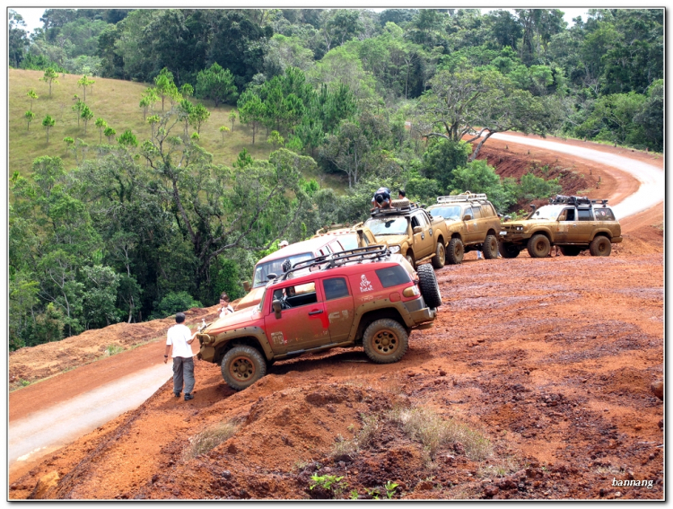 [Hình ảnh] du lịch thác 7 tầng của anh em offroad