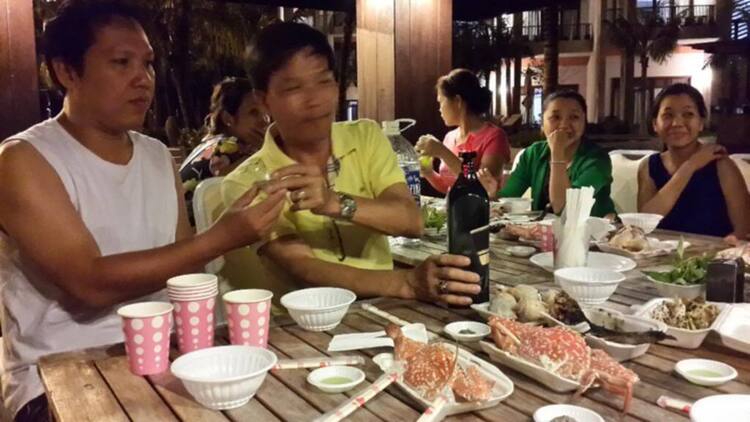 2 ngày cuối tuần-Thưởng thức hải sản cùng không khí  biển Long sơn - Long hải.