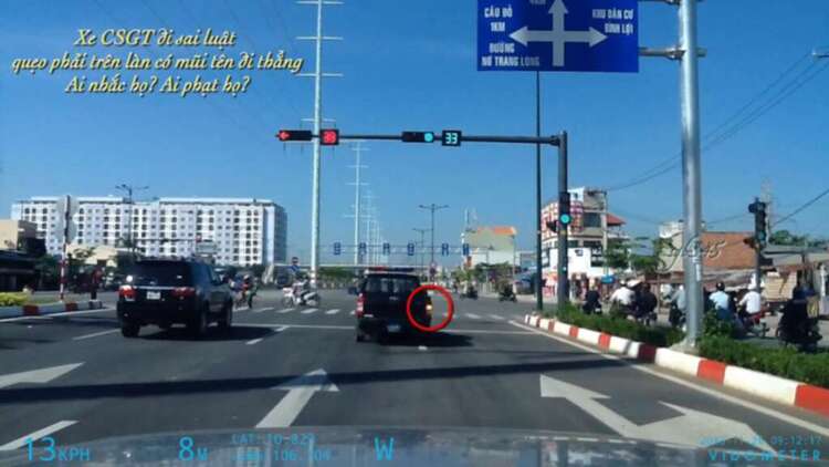 Trường hợp này có bị phạt nguội không, các bác nhỉ?