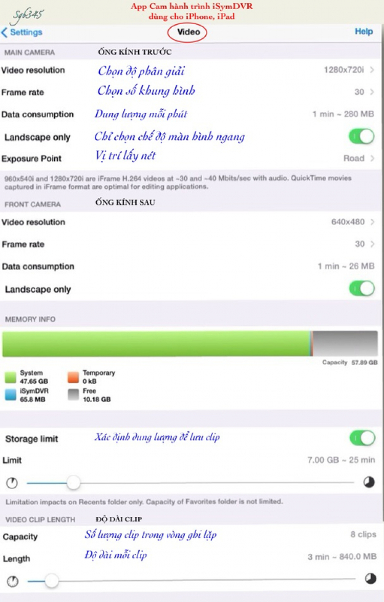 Camera hành trình: một số Apps free để ghi lại hành trình dùng cho iPad và iPhone Camera hành trình: một số Apps free để ghi lại hành trình dùng cho iPad và iPhone