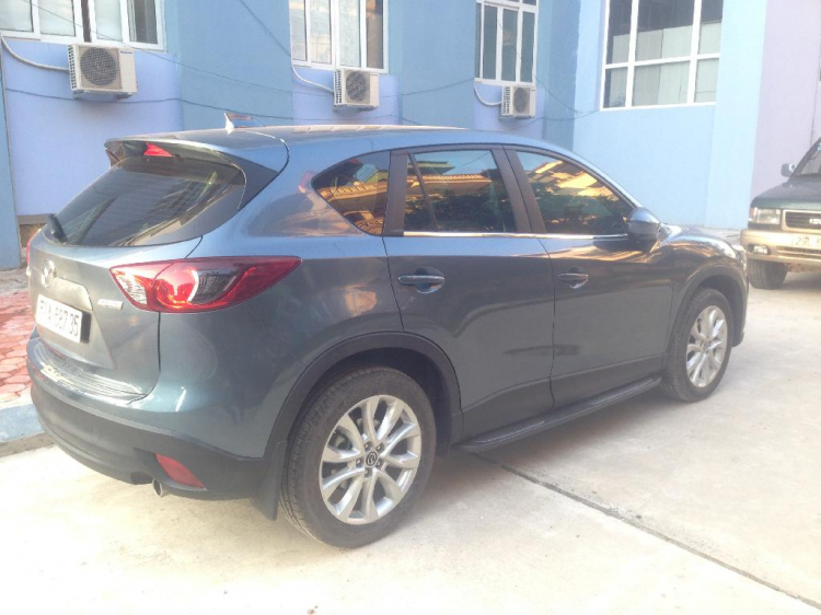 Mazda CX-5 Sky Reflex - Cảm nhận sau khi đầy tháng và có ít đồ lắp lên