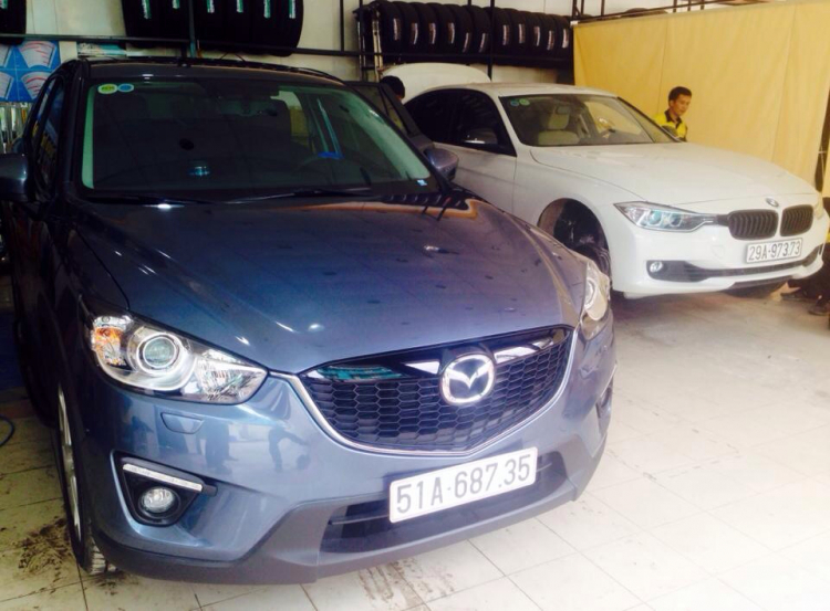 Mazda CX-5 Sky Reflex - Cảm nhận sau khi đầy tháng và có ít đồ lắp lên