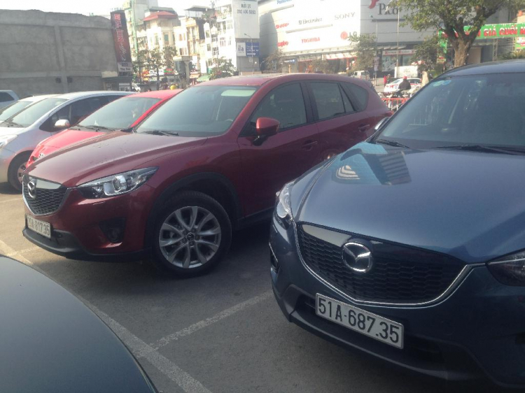 Mazda CX-5 Sky Reflex - Cảm nhận sau khi đầy tháng và có ít đồ lắp lên