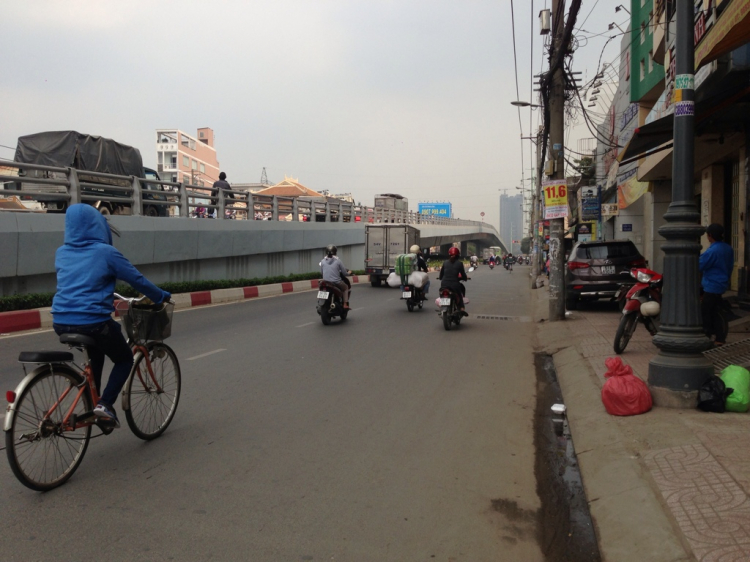 Chú ý cầu Vượt Bùng Binh Cây Gõ