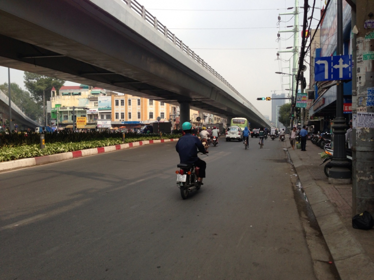 Chú ý cầu Vượt Bùng Binh Cây Gõ