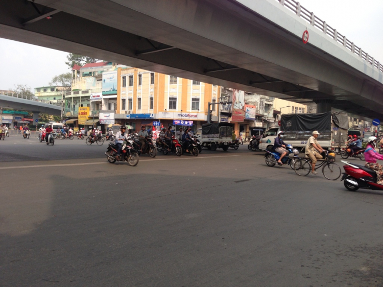 Chú ý cầu Vượt Bùng Binh Cây Gõ