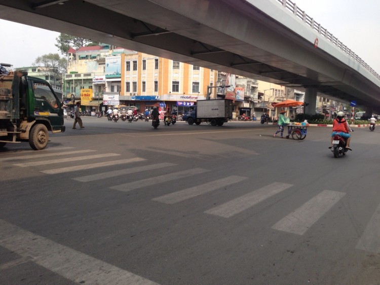 Chú ý cầu Vượt Bùng Binh Cây Gõ