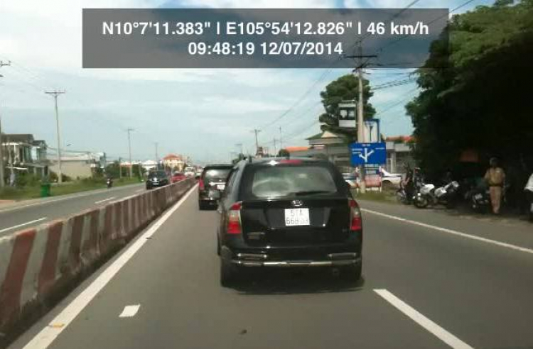 QL 1A mới thay đổi phân làn theo phương tiện, mà chú PV này dở người QL 1A mới thay đổi phân làn theo phương tiện, mà chú PV này dở người