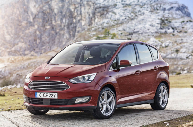 Ford C-Max facelift 2015 chính thức lộ diện