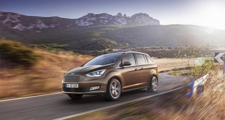 Ford C-Max facelift 2015 chính thức lộ diện