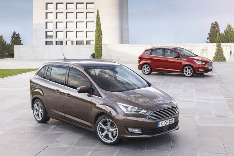 Ford C-Max facelift 2015 chính thức lộ diện